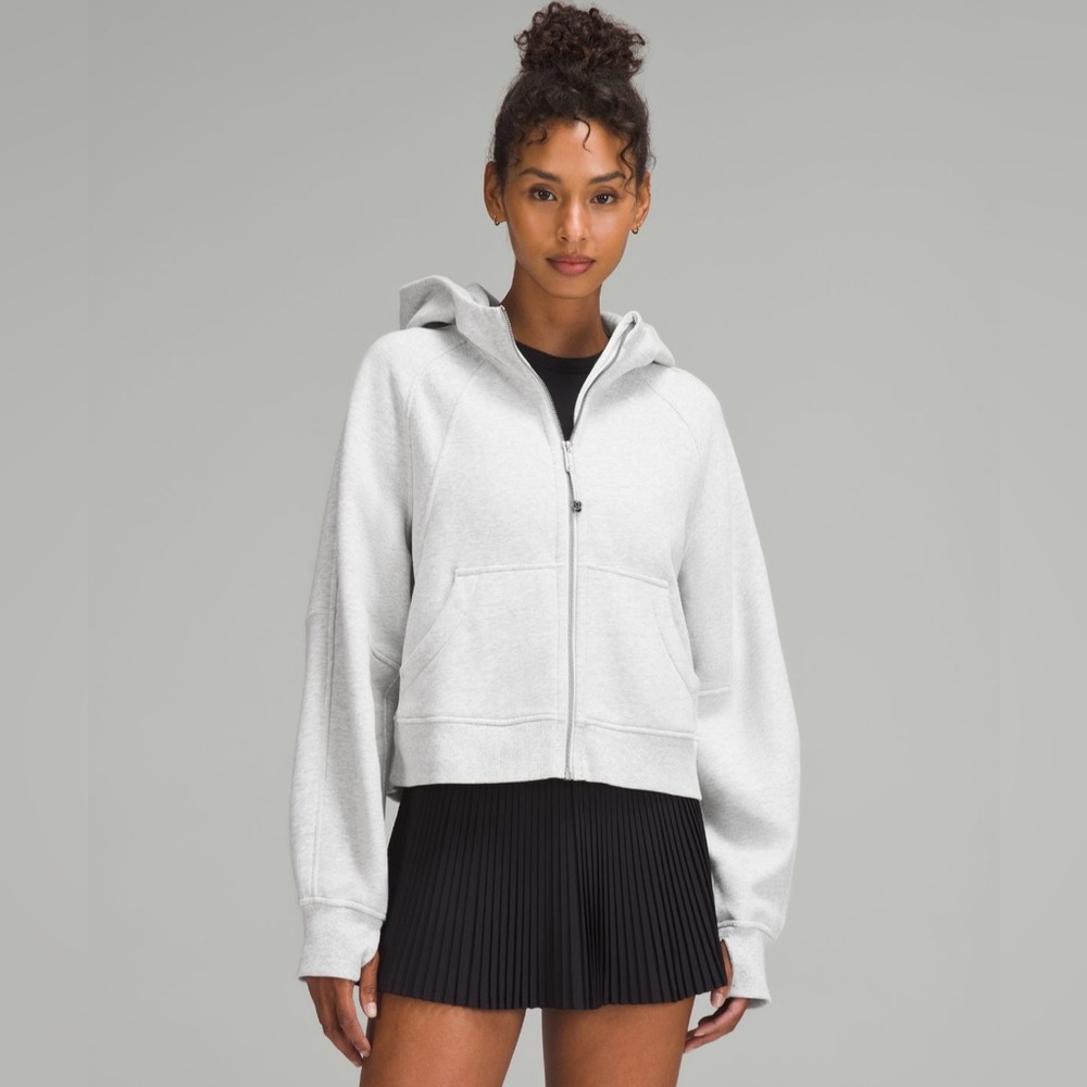 lululemon | Scuba Hoodie | Heathered Ultra Light Gry | M/L